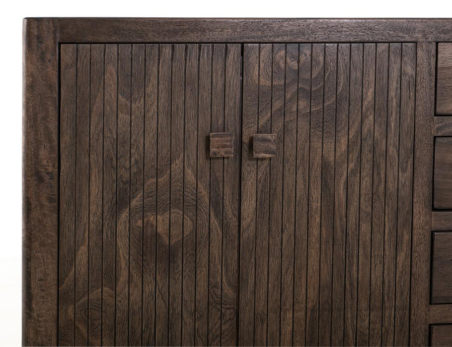 Aura Collection – Rustic-Modern Farmhouse Console, Sideboard