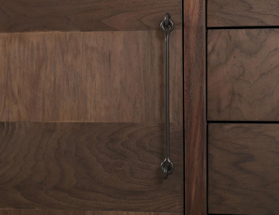 Walnut Craft Solid Parota Wood Console Table, Sideboard