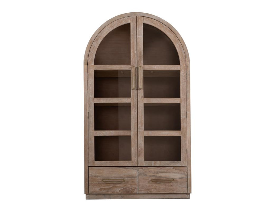 Lorenzia Solid Wood Tall Cabinet / Bookcase / China Cabninet