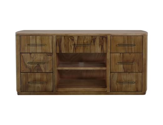 Balam, 7 drawer, 1 Shelf, Console