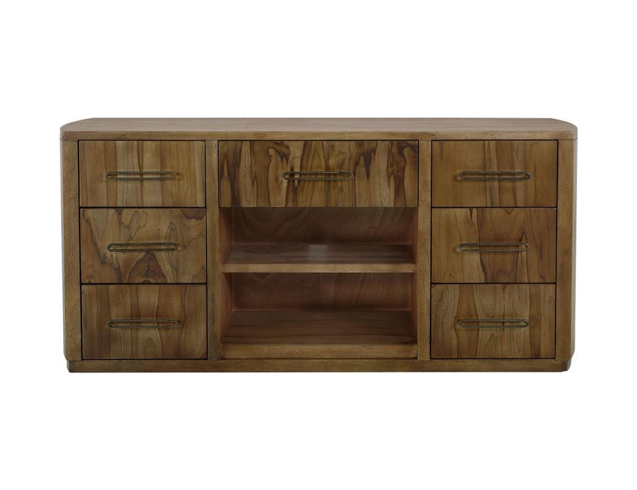 Balam, 7 drawer, 1 Shelf, Console