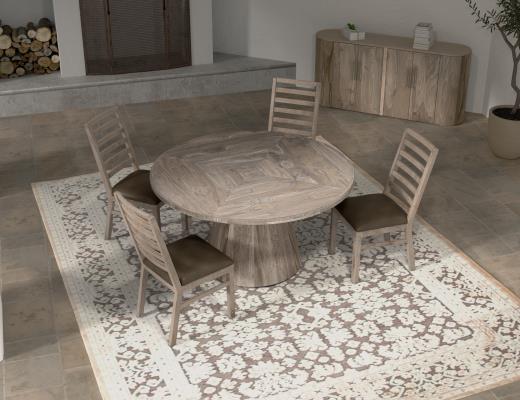 Set of 2 Balam, Wooden Chair