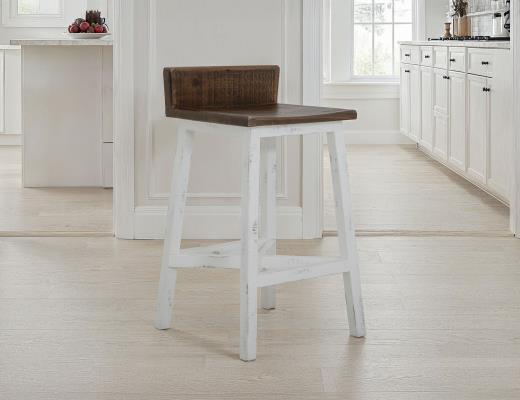 Pueblo, 24" Wooden Stool