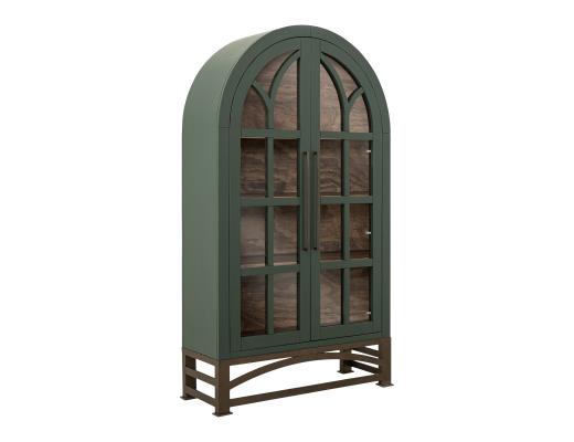 Obsidian, 2 Glass Door Cabinet