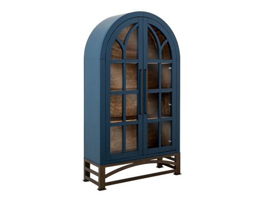 Obsidian, 2 Glass Door Cabinet