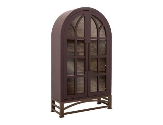 Obsidian, 2 Glass Door Cabinet