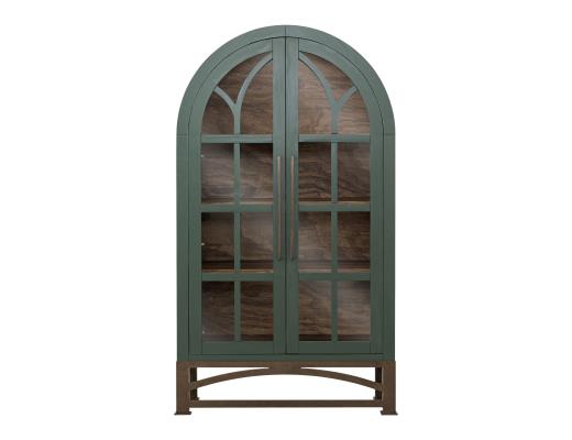 Obsidian, 2 Glass Door Cabinet