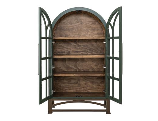 Obsidian, 2 Glass Door Cabinet