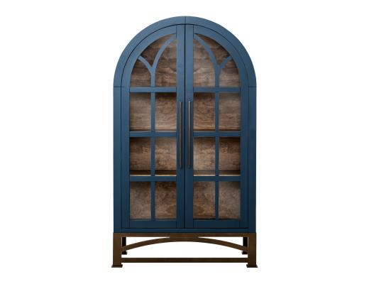 Obsidian, 2 Glass Door Cabinet
