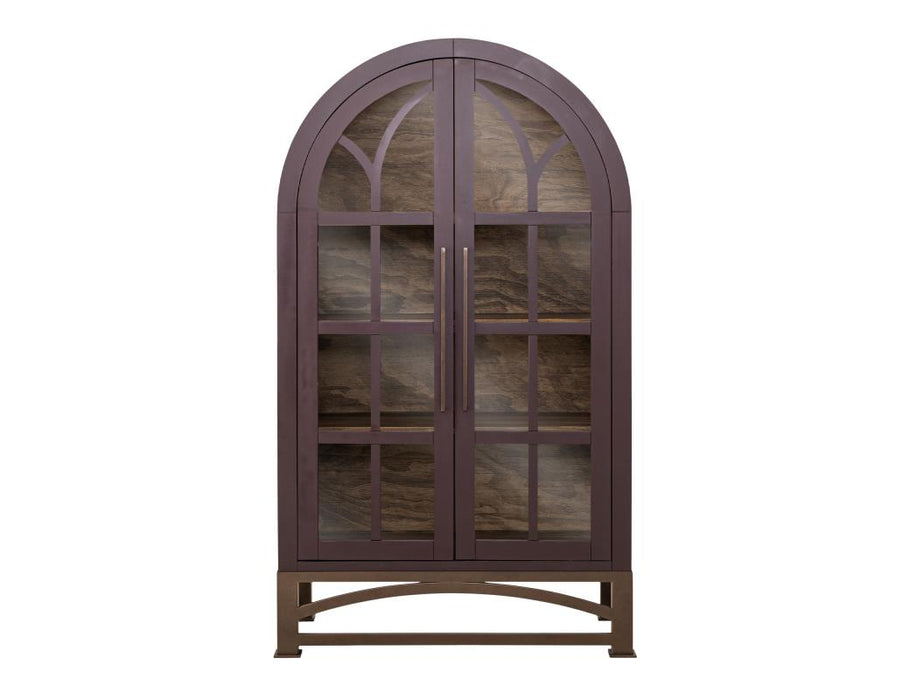 Obsidian, 2 Glass Door Cabinet