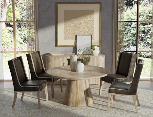 Set of 2 Balam, Wooden Chair