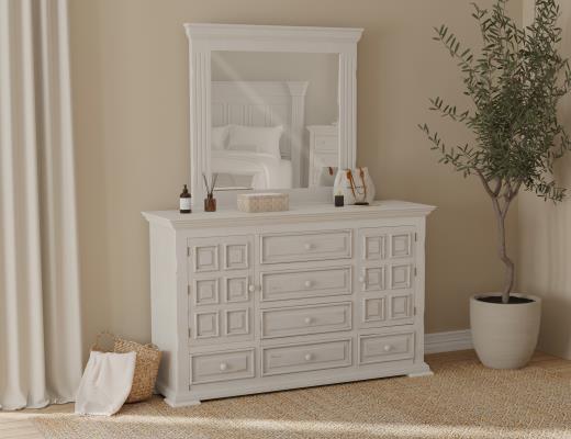 Terra, 6 Drawer 2 Doors Dresser