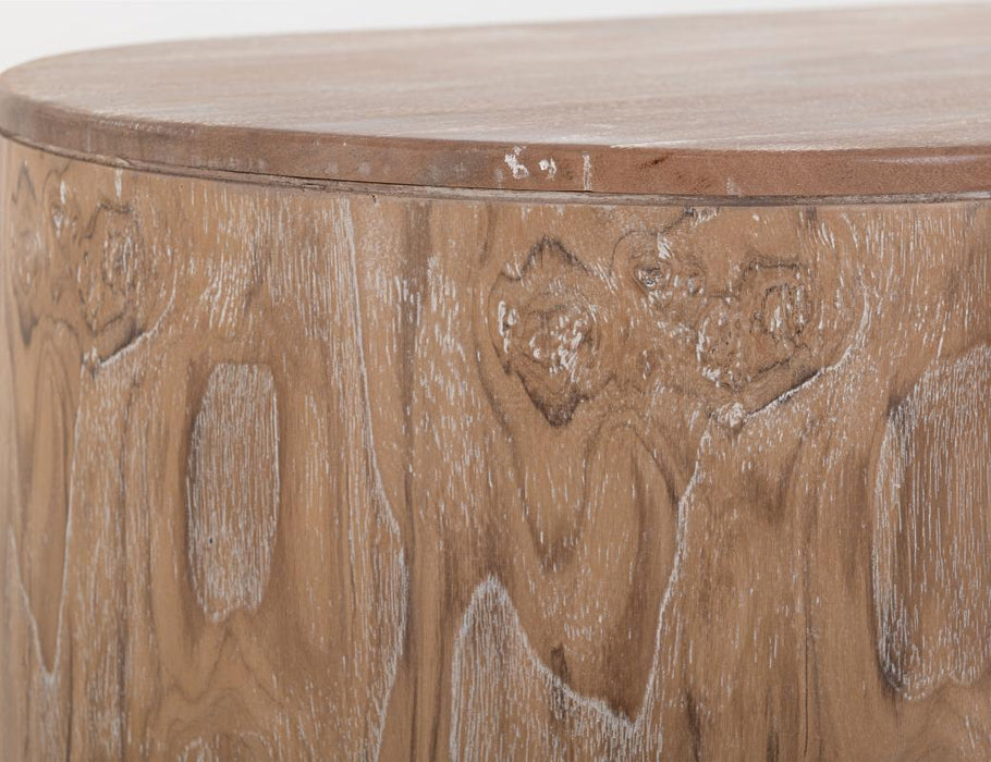 Kelwin Handcrafted Modern Desk with Curved Mango & Teak Wood