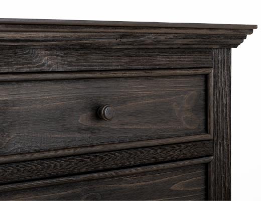 Terra Dark, 5 Drawer, Chest