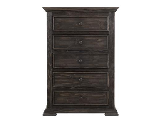 Terra Dark, 5 Drawer, Chest
