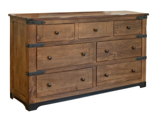 Parota, 7 Drawer Dresser