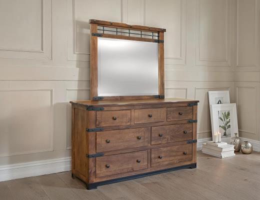 Parota, 7 Drawer Dresser