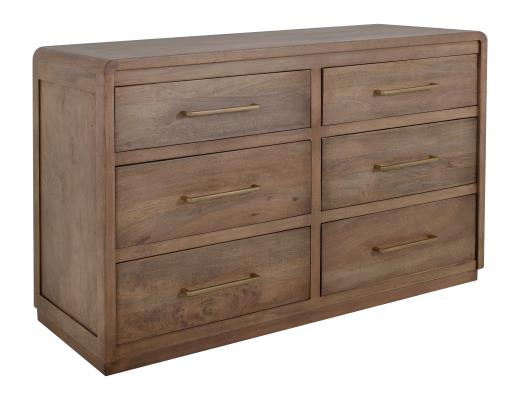 Mezquite, 6 Drawer Dresser