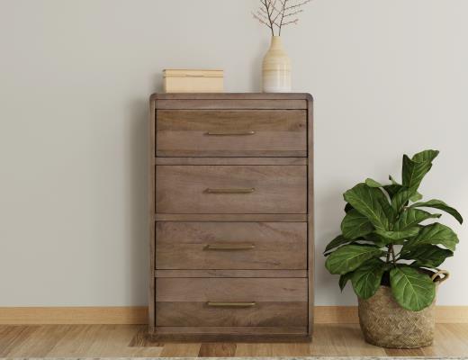 Mezquite, 4 Drawer Chest