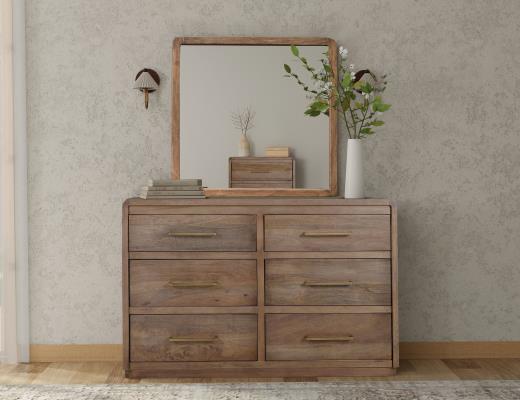 Mezquite, 6 Drawer Dresser