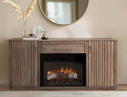 Mezquite Electric Fireplace