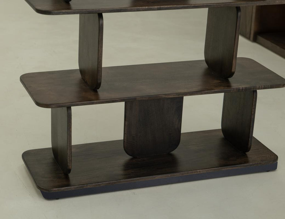 Moden Line Mango & Melina Wood Bookshelf – Natural or Dark Finish