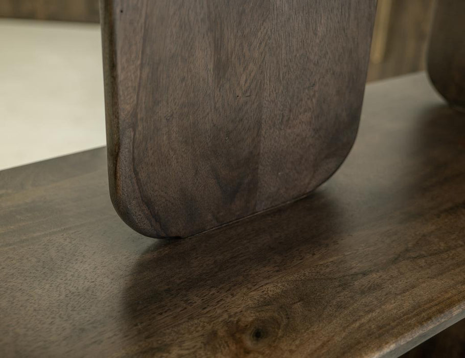 Moden Line Mango & Melina Wood Bookshelf – Natural or Dark Finish