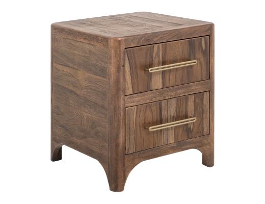 Set of 2 Praga, 2 Drawer, Nightstand