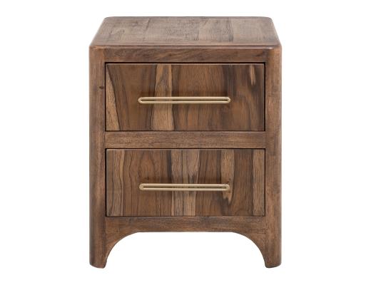 Set of 2 Praga, 2 Drawer, Nightstand