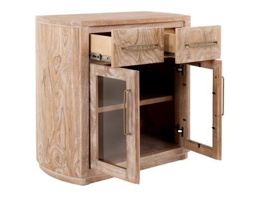 Balam, 2 Drawer & 2 Glass Door Server