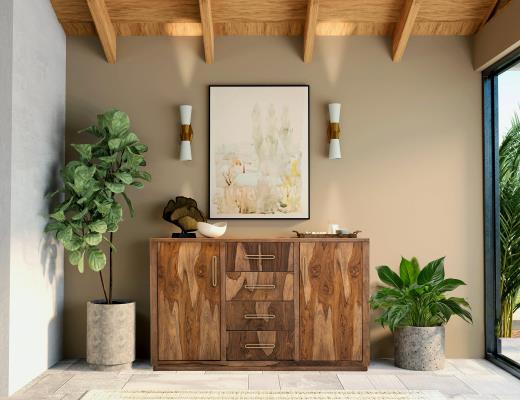 Balam, 4 Drawer & 2 Door Buffet