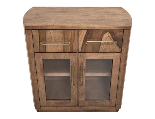 Balam, 2 Drawer & 2 Glass Door, Server
