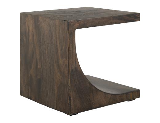 Set of 2 Mezquite, Wooden End Table