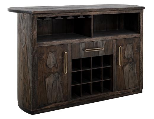 Balam, 1-Drawer, 2-Door Bar with Wine Grid