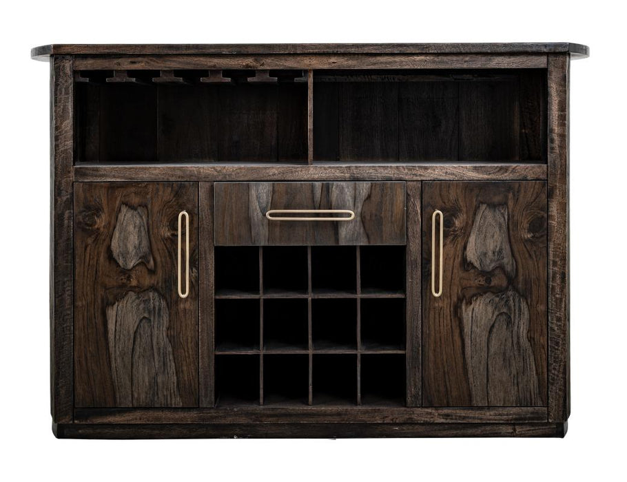 Balam, 1-Drawer, 2-Door Bar with Wine Grid