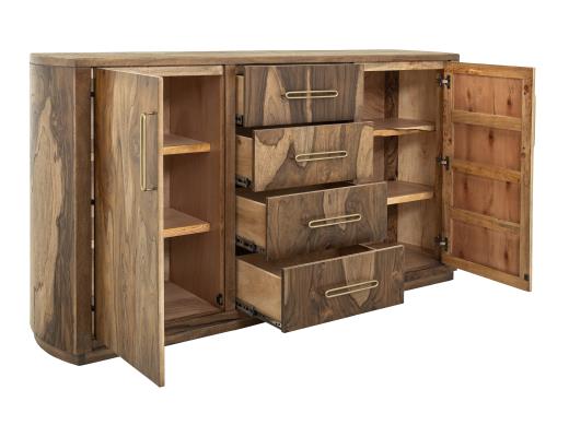 Balam, 4 Drawer & 2 Door Buffet