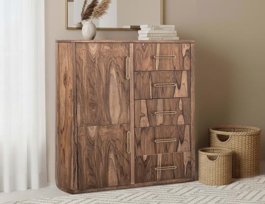 Balam, 5 Drawer & 2 Door Gentleman's Chest