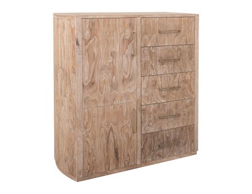 Balam, 5 Drawer & 2 Door Gentleman's Chest