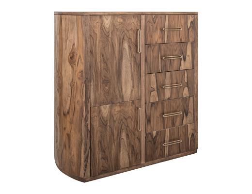 Balam, 5 Drawer & 2 Door Gentleman's Chest