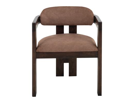 Set of 2 Raramuri, Poly Suede Upholstered Chair