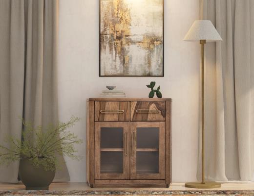 Balam, 2 Drawer & 2 Glass Door, Server