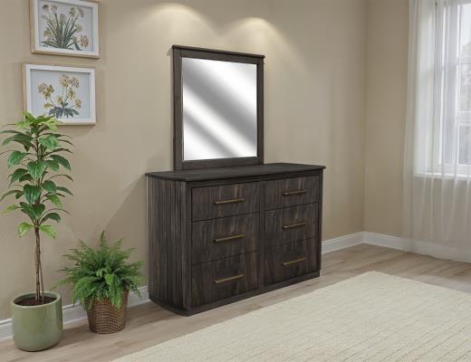 Mezquite, 6 Drawer Dresser