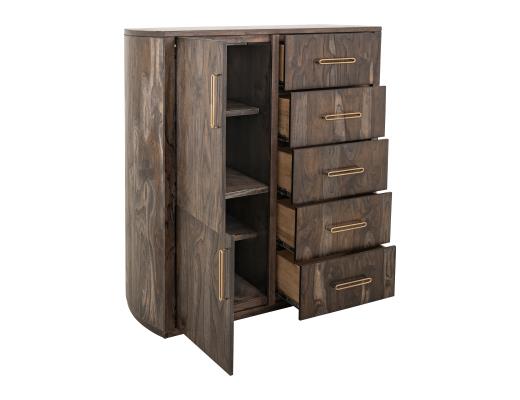 Balam, 5 Drawer & 2 Door Gentleman's Chest