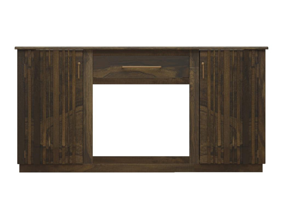 Mezquite, 1 Drawer, 2 Doors Fireplace TV
