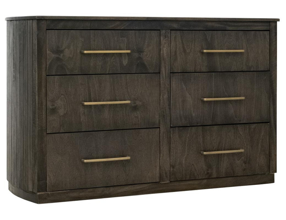 Mezquite, 6 Drawer Dresser and Mirror