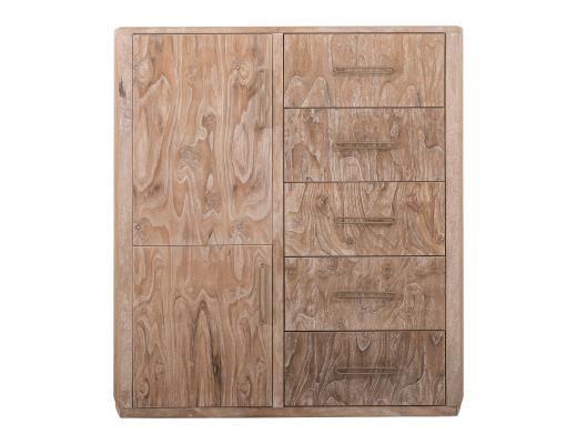 Balam, 5 Drawer & 2 Door Gentleman's Chest