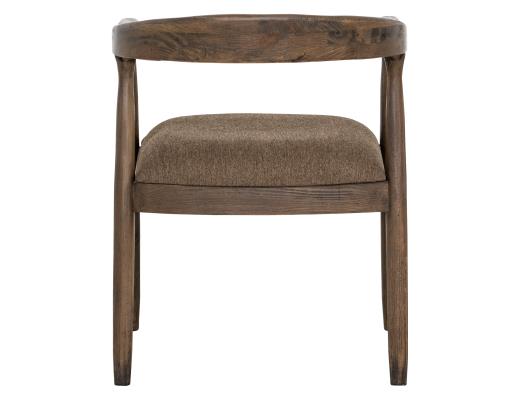 Set of 2 Natural Teca, Wooden Chair