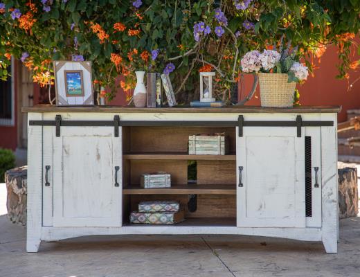 Pueblo, 4 Door 80" TV Stand