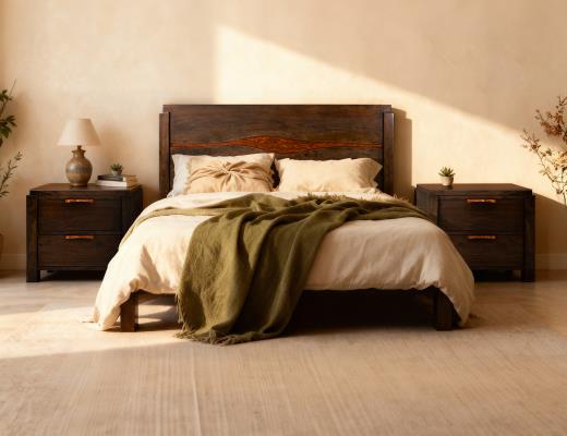 Set of 2 Raramuri, 2 Drawer Nightstand