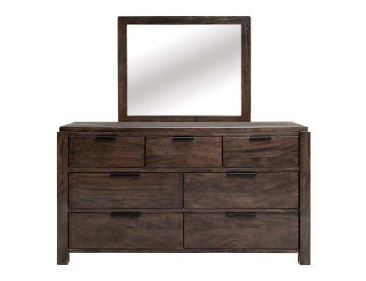 Raramuri, 7 Drawer Dresser and Mirror